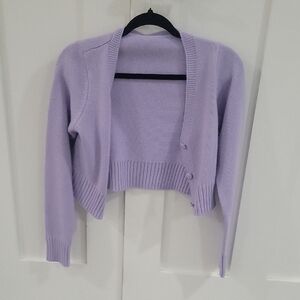 Lilac Women's Cardigan Sweater